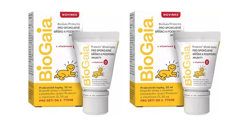 BioGaia® Protectis probiotické kapky s vitaminem D 2 x 10 ml
