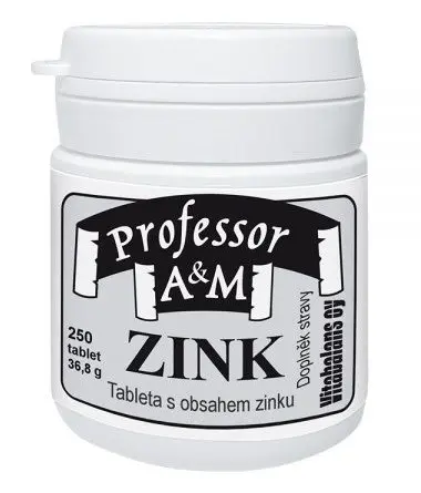Vitabalans Professor A+C zinc 250 tablet