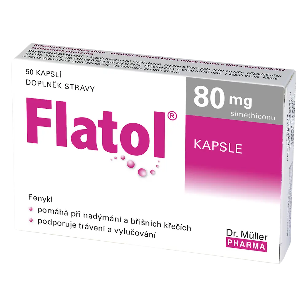 Dr. Müller Flatol 80 mg kapslí 50