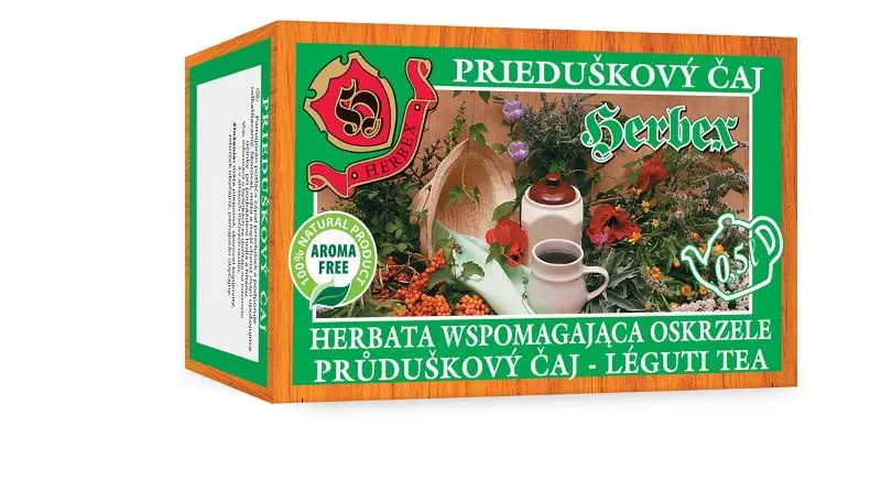 Herbex Průduškový čaj 20 x 3 g