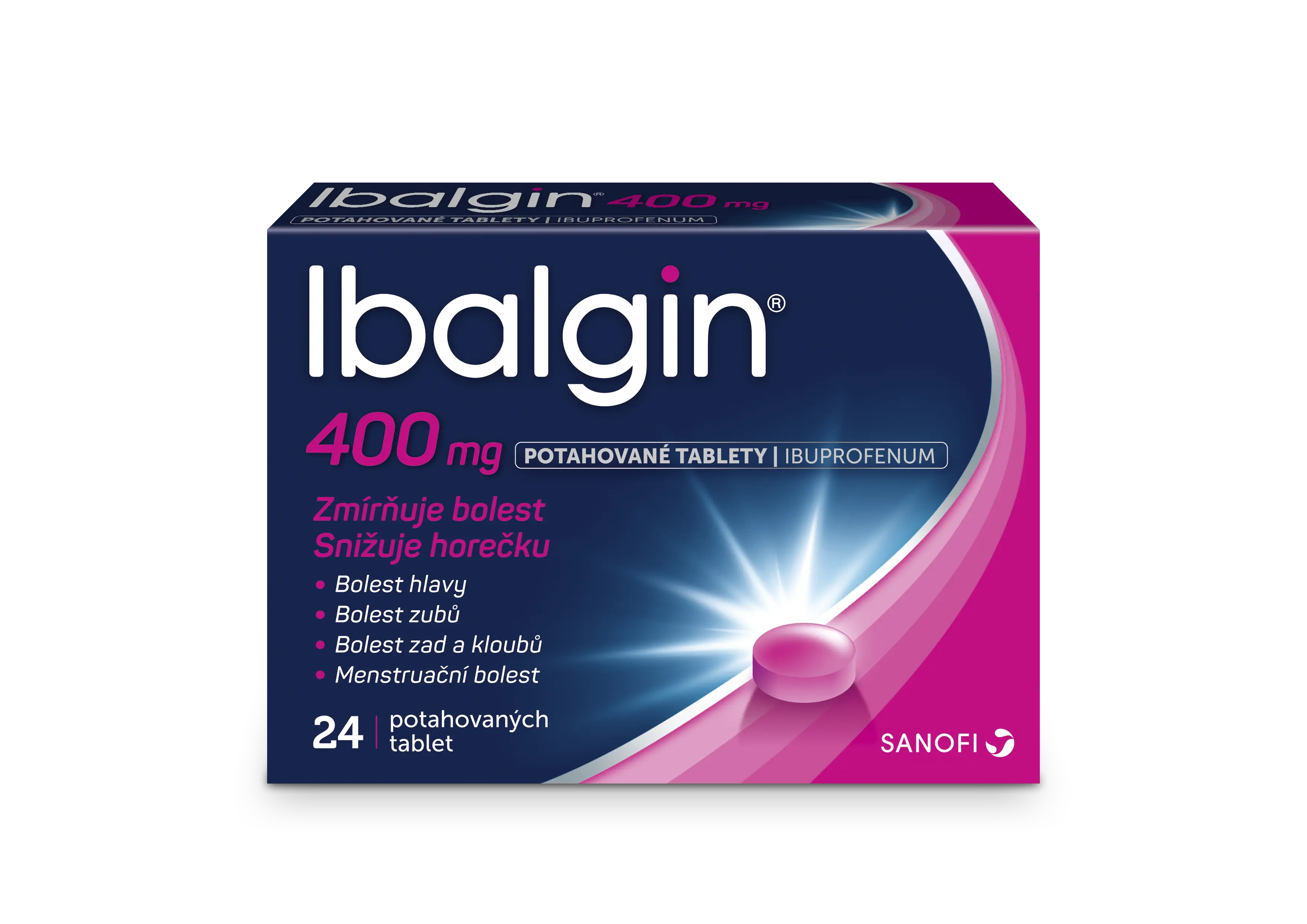 Ibalgin 400 por.tbl.flm. 24 x 400 mg