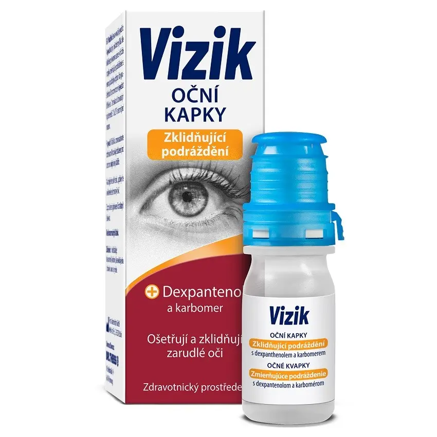 Vizik oční kapky zklidňující podráždění 10 ml