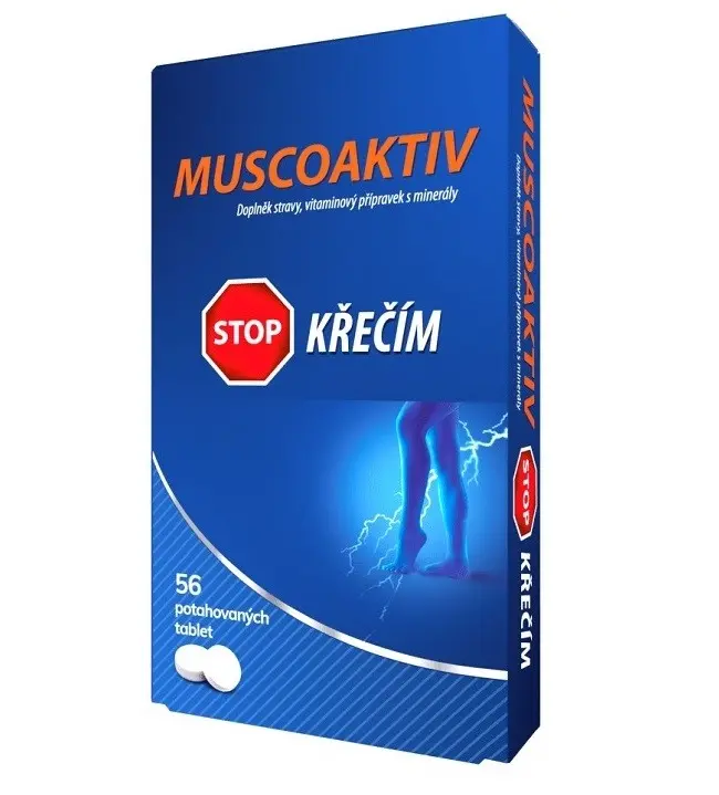 Muscoaktiv Stop křečím 56 tablet