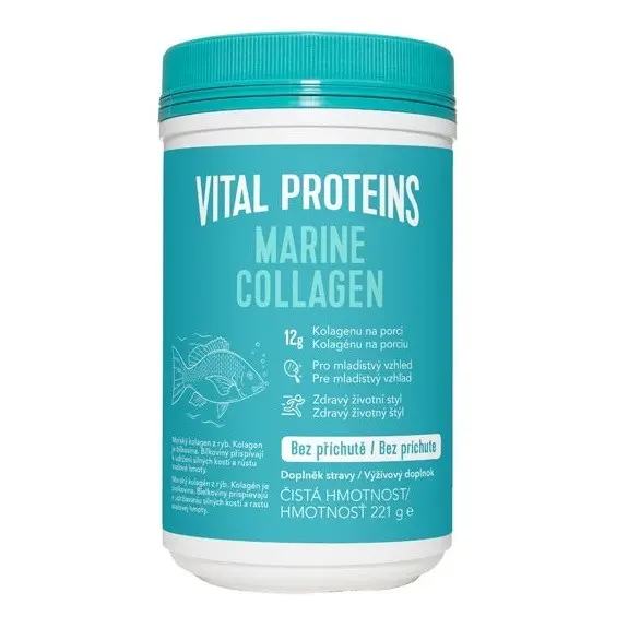 Marine Collagen mořský kolagen Wild Caught bez příchutě 221 g