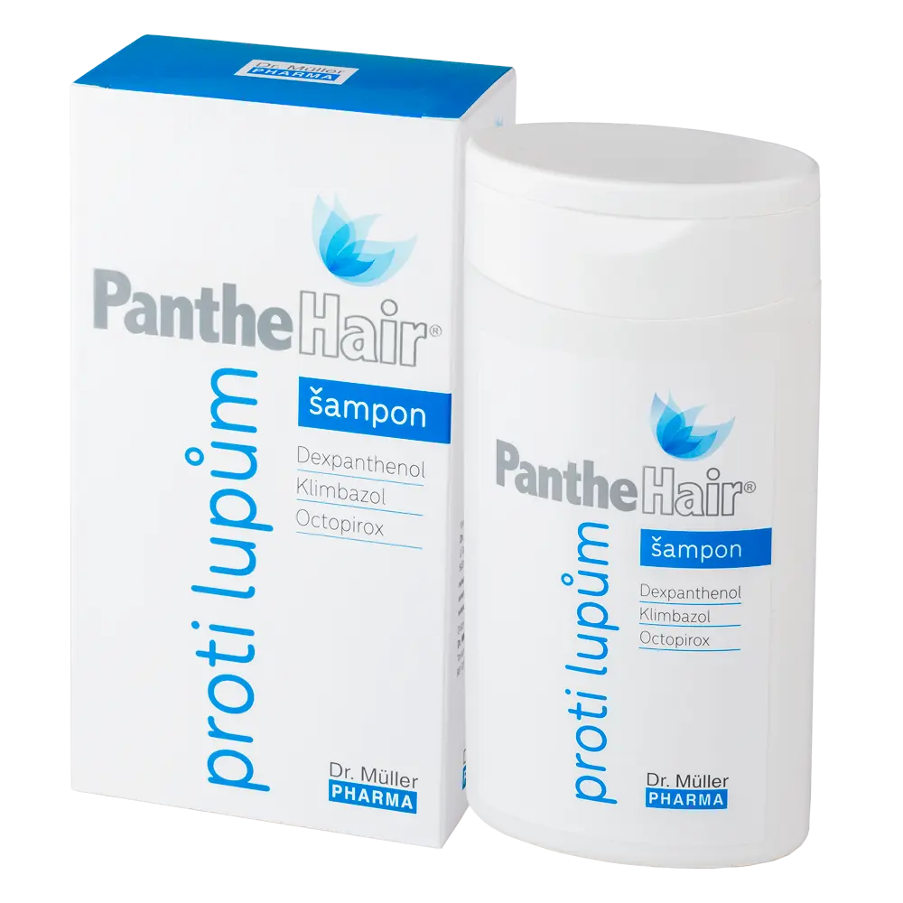 Dr.Muller Pharma PanteHair šampon proti lupům 3% 200 ml