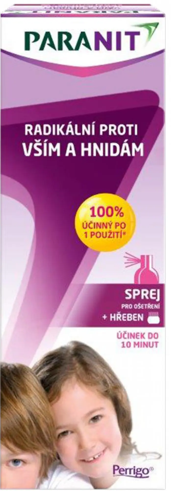 Paranit radikální sprej 100 ml + hřeben dárková sada