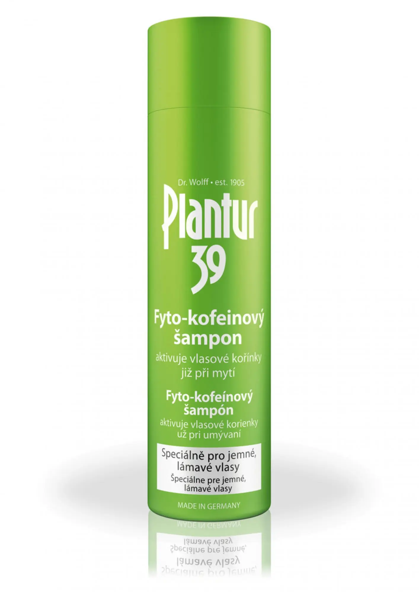 Plantur 39 kofeinový šampon pro jemné vlasy 250 ml