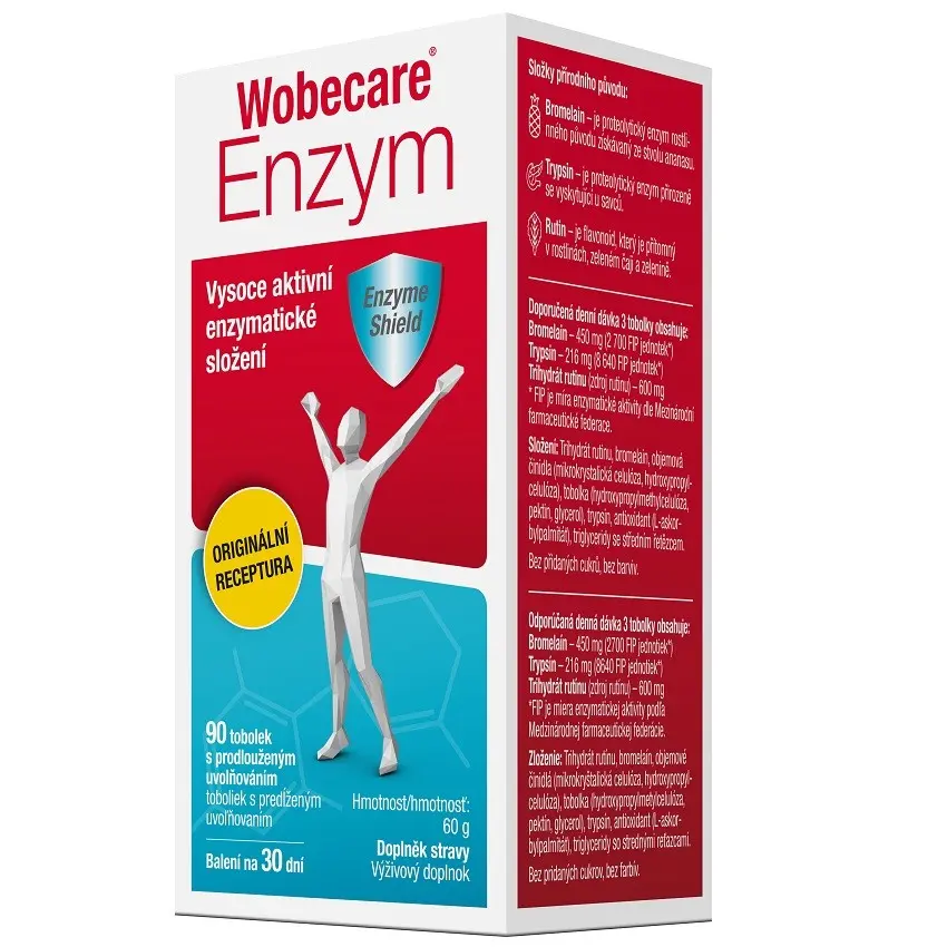 Wobecare Enzym 90 tablet