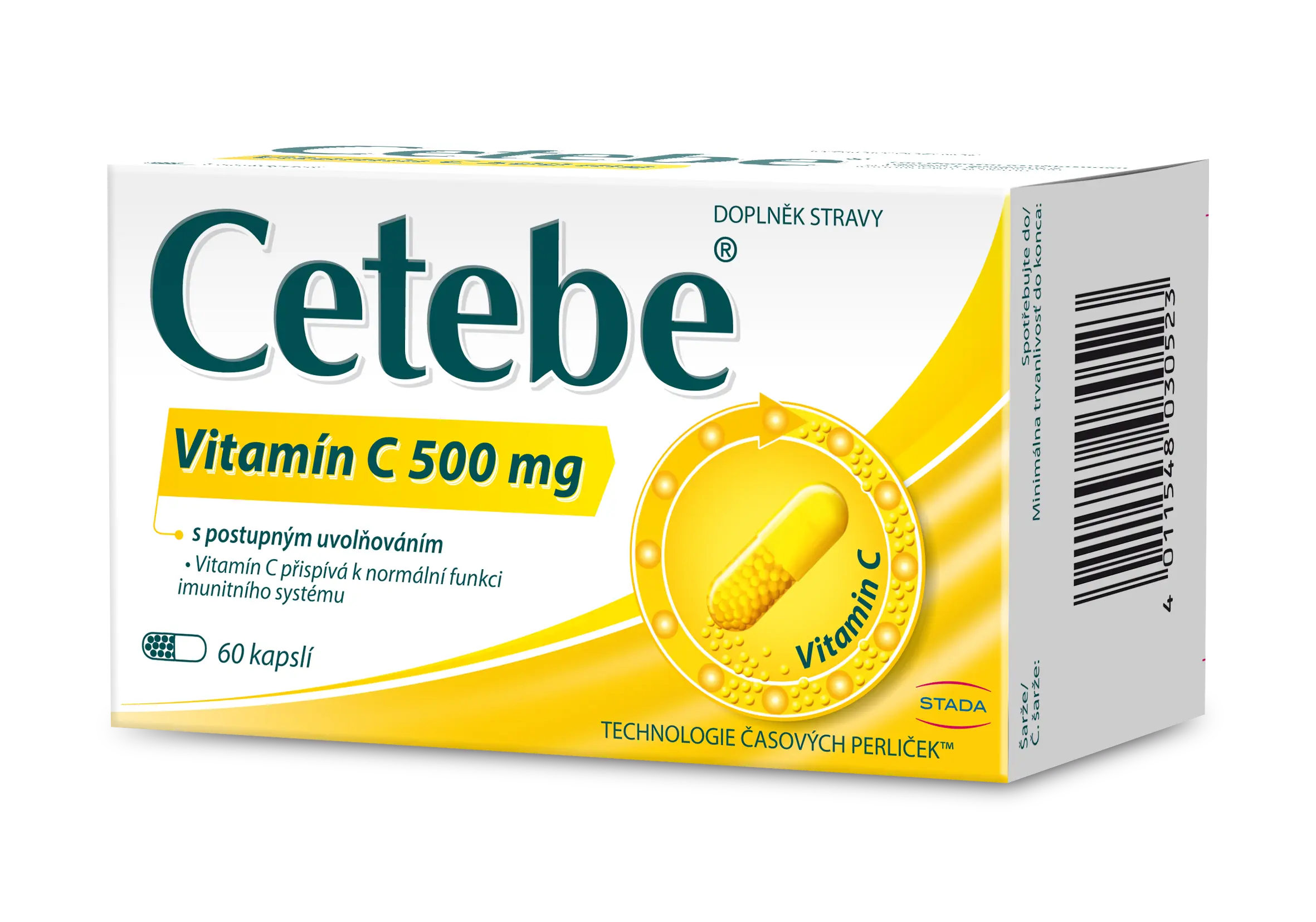 Cetebe imunity Plus Vitamin C 60 kapslí