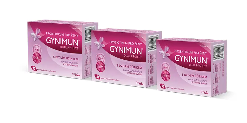 GYNIMUN dual protect 3 x 30 kapslí