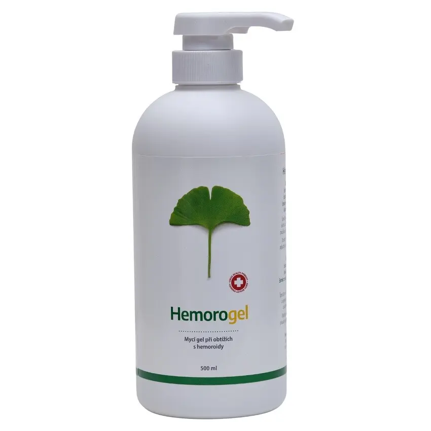 Hemorogel mycí gel 500 ml CZ/SK