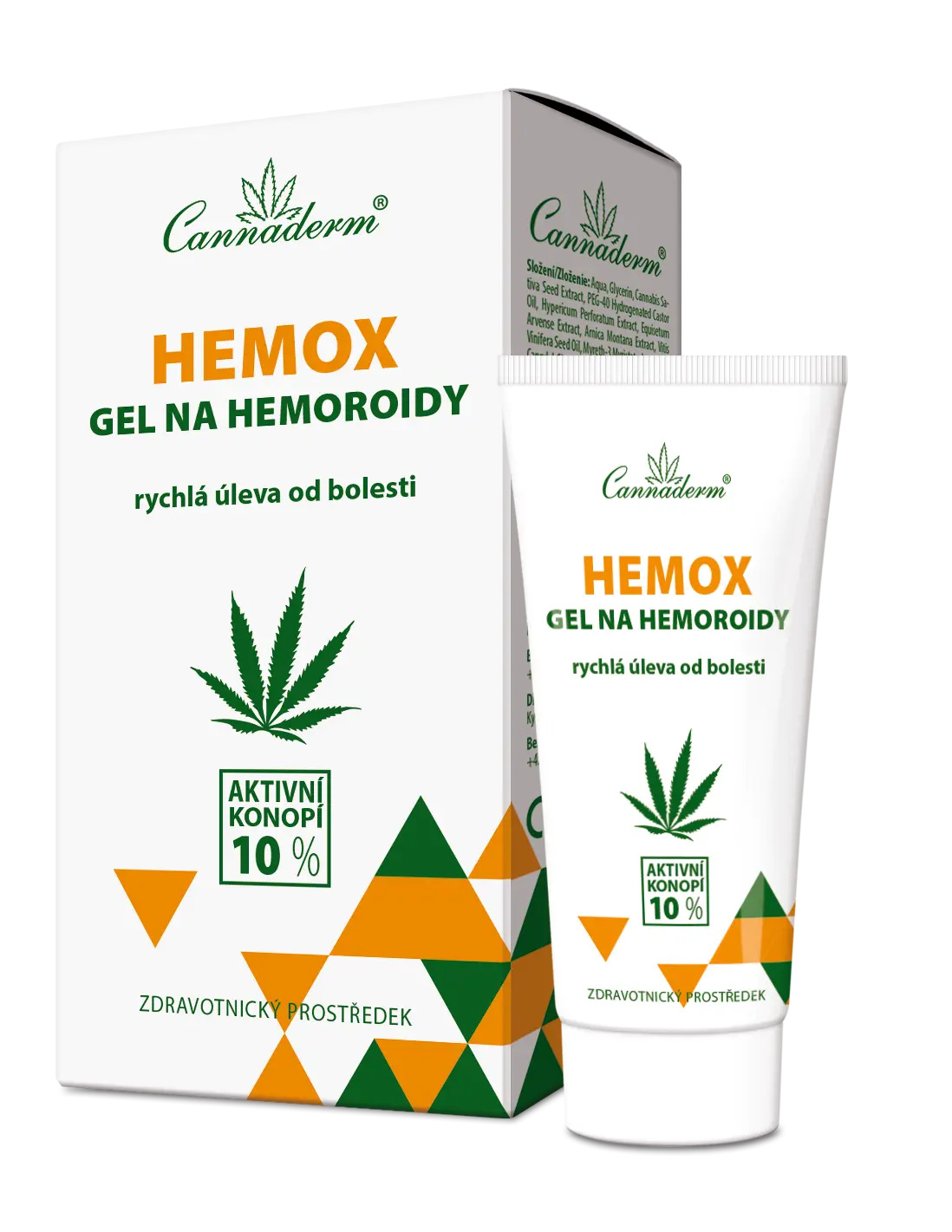 Cannaderm Hemox gel na hemoroidy 40 g