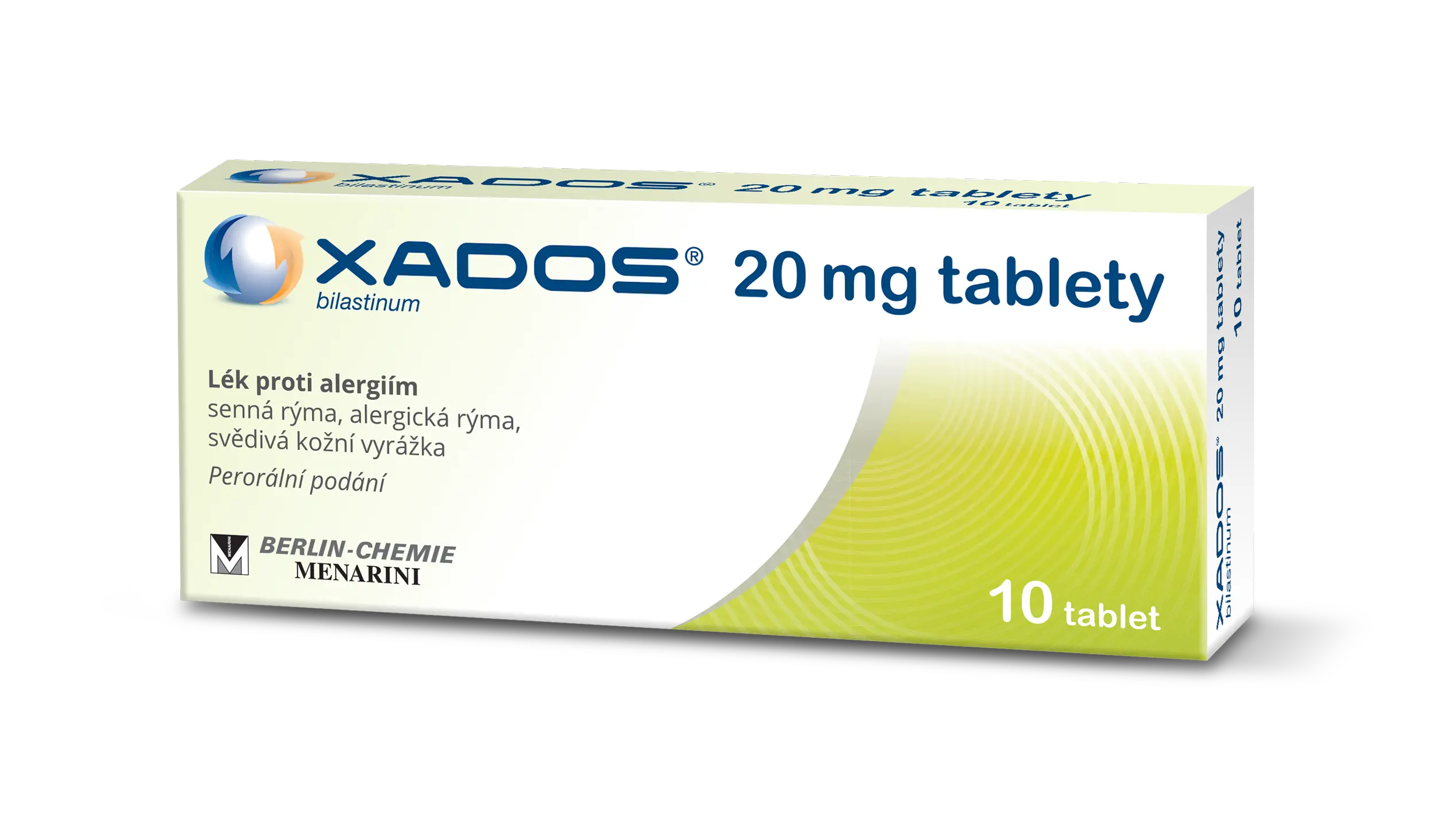 Xados 20 mg tbl.nob. 10