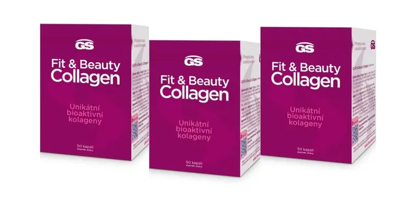 GS Fit & Beauty Collagen 3 x 50 kapslí