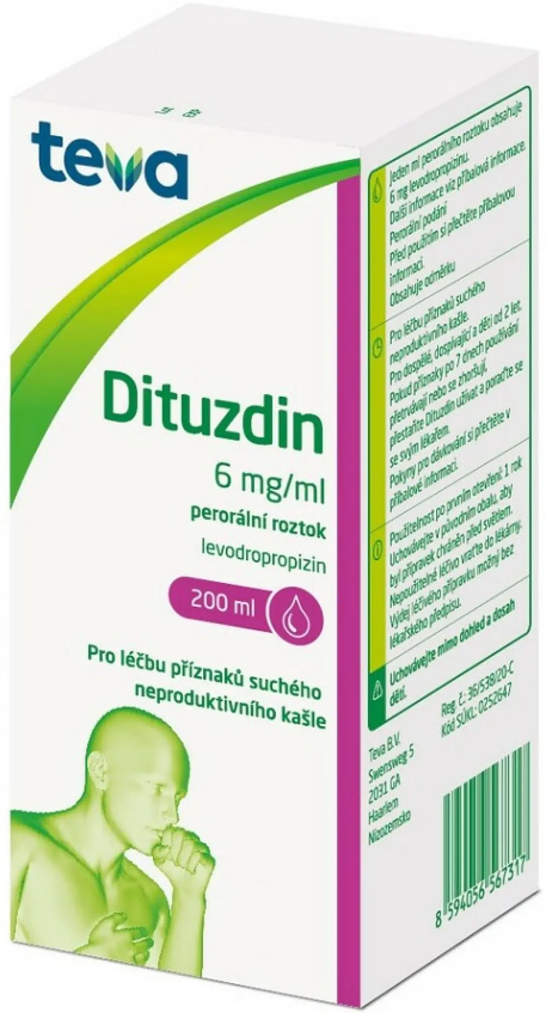 Dituzdin 6mg/ml por.sol. 200ml