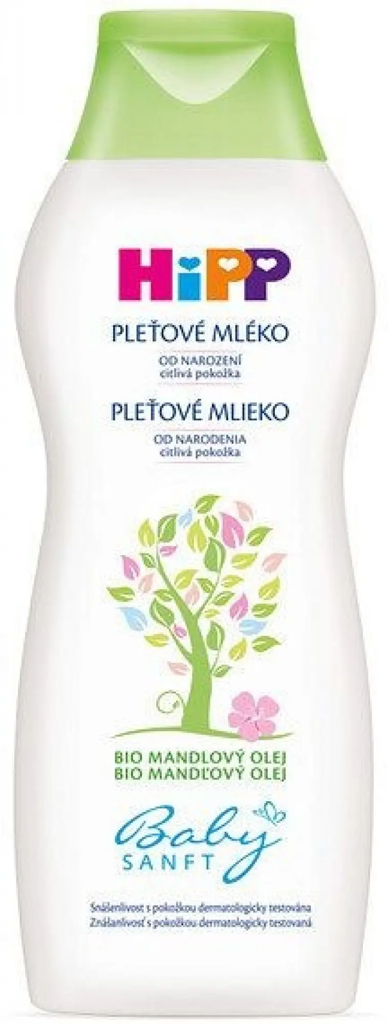 HiPP Babysanft pleťové mléko 350 ml