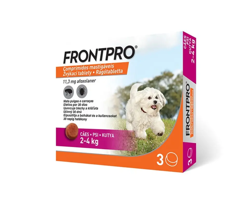 Frontpro 11,3 mg 2-4kg žvýkací 3 tbl