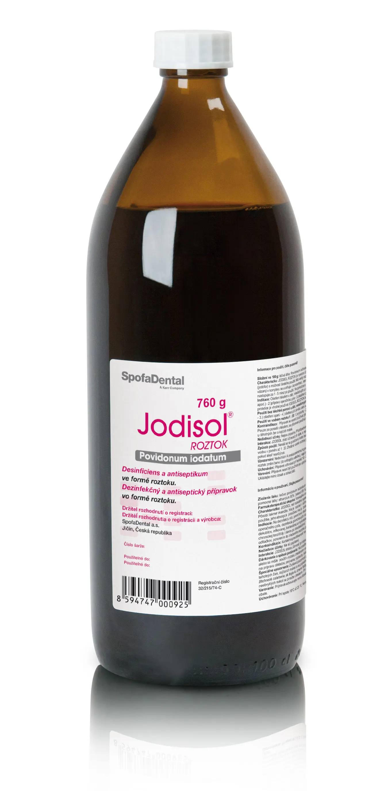 Jodisol roztok drm.sol. 1 x 760 g