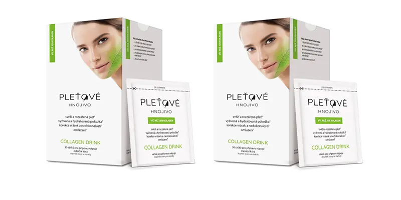 Pleťové hnojivo collagen drink 30x8g - 2 balení