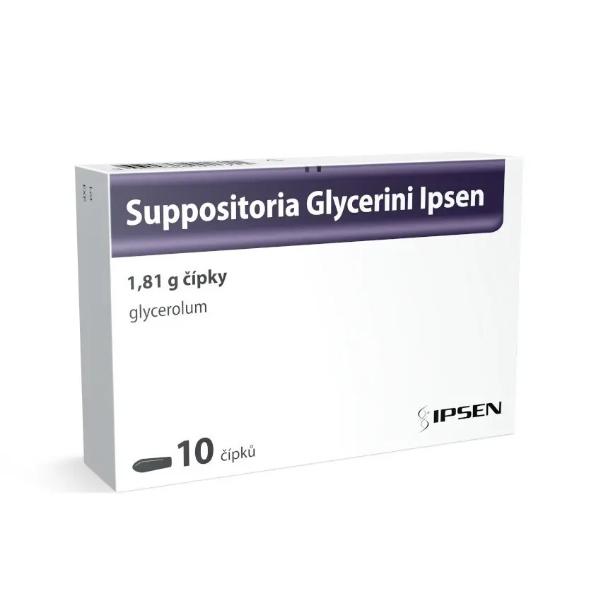 Suppositoria Glycerini Léčiva 1,81g.sup.10