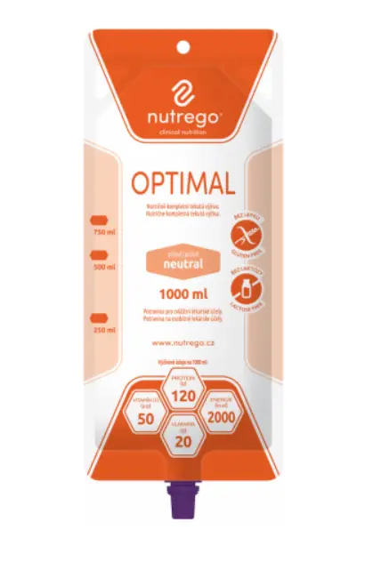 Nutrego optimal neutral por.sol. 6 x 1000 ml