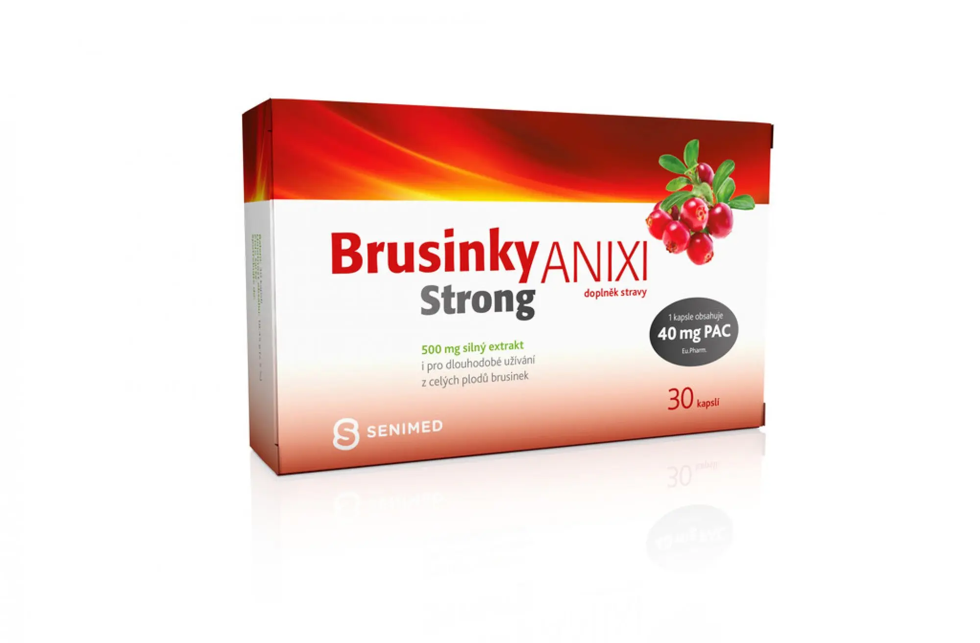 Brusinky ANIXI Strong 500mg 30 kapslí