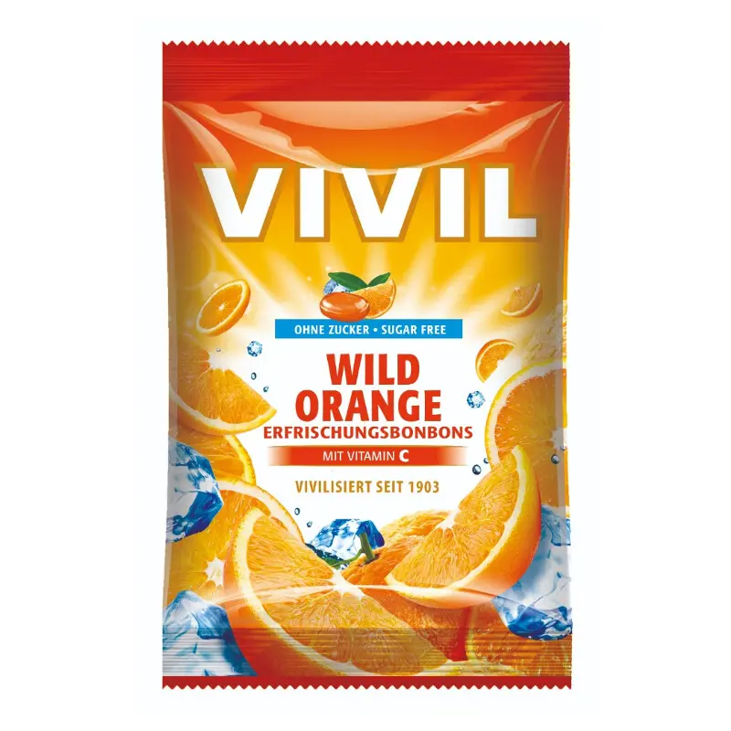 Vivil Hořký pomeranč + vitamín C bez cukru 60 g