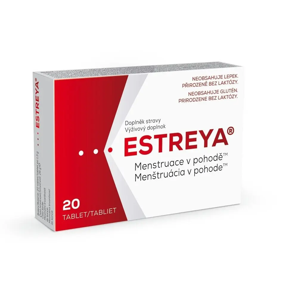 ESTREYA Menstruace v pohodě 20 tablet