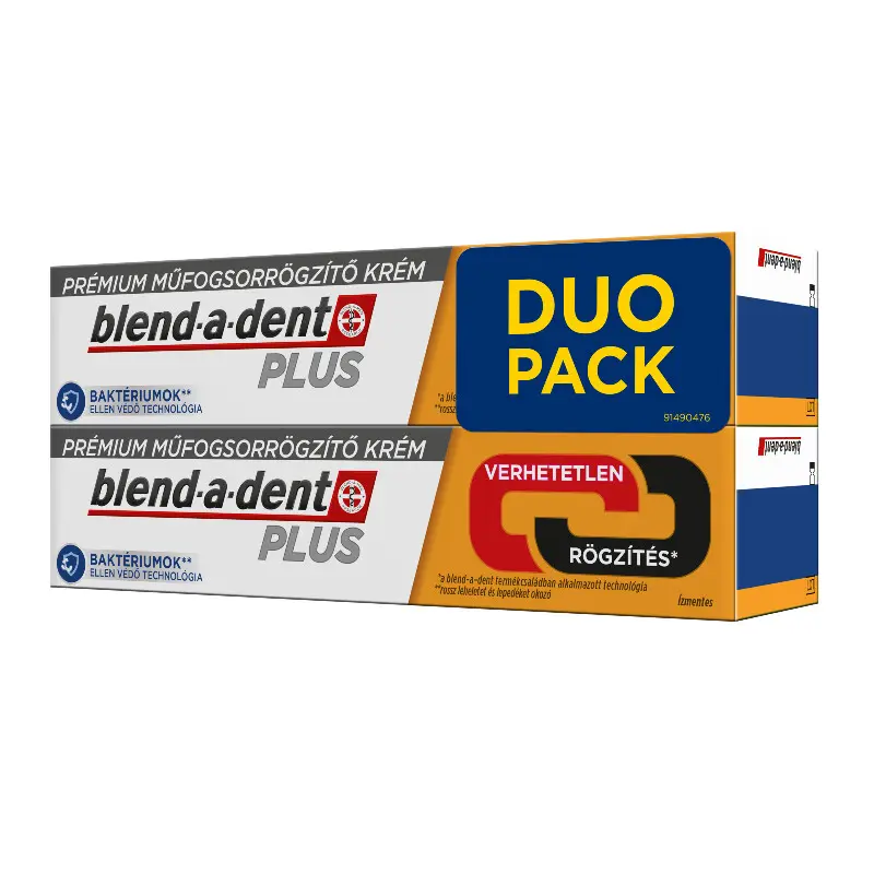 Blend-a-Dent Plus upevňující krém duo pack 2x 40