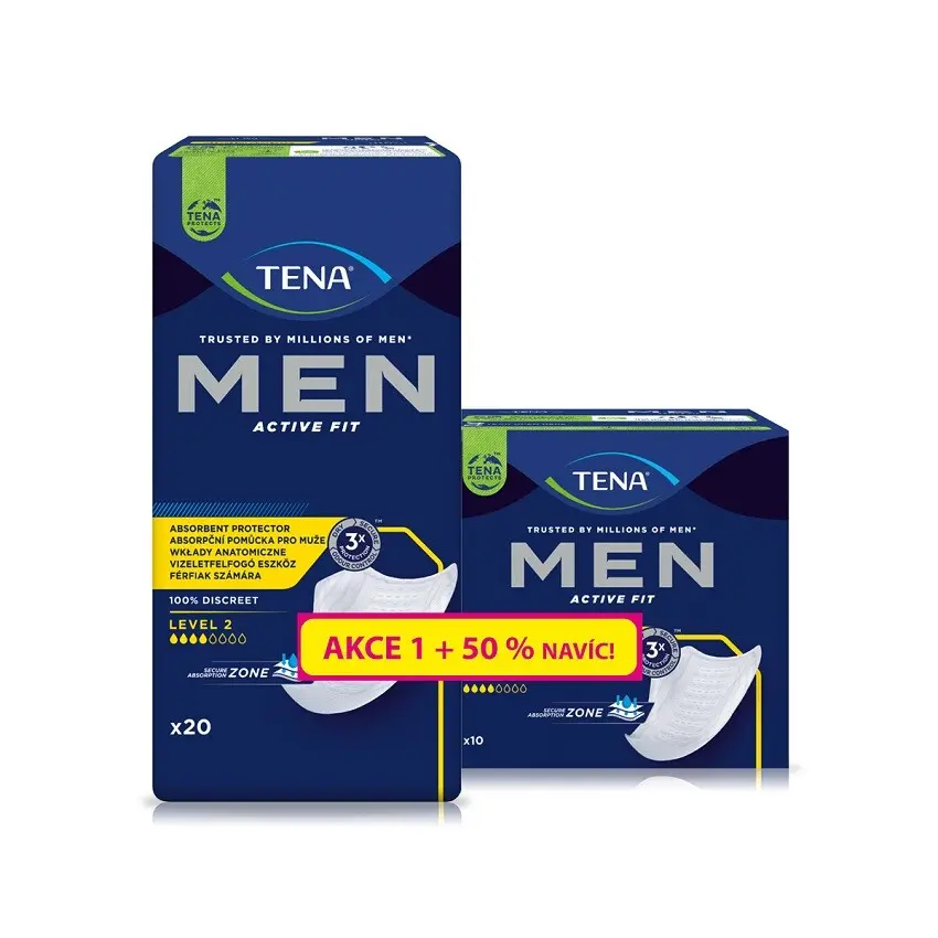 Tena Men Level 2 +50% navíc 750739 30 ks