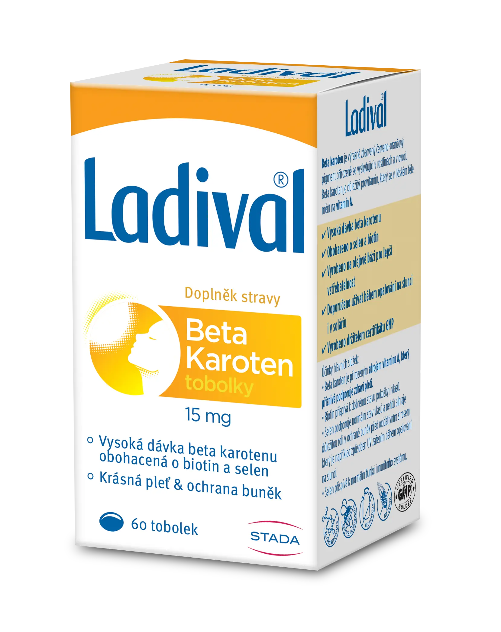 Ladival Beta Karoten 15mg 60 tablet