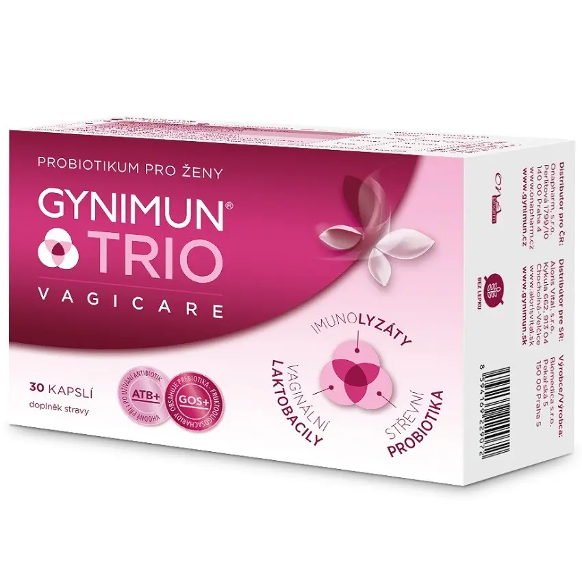 GYNIMUN trio vagicare 30 kapslí