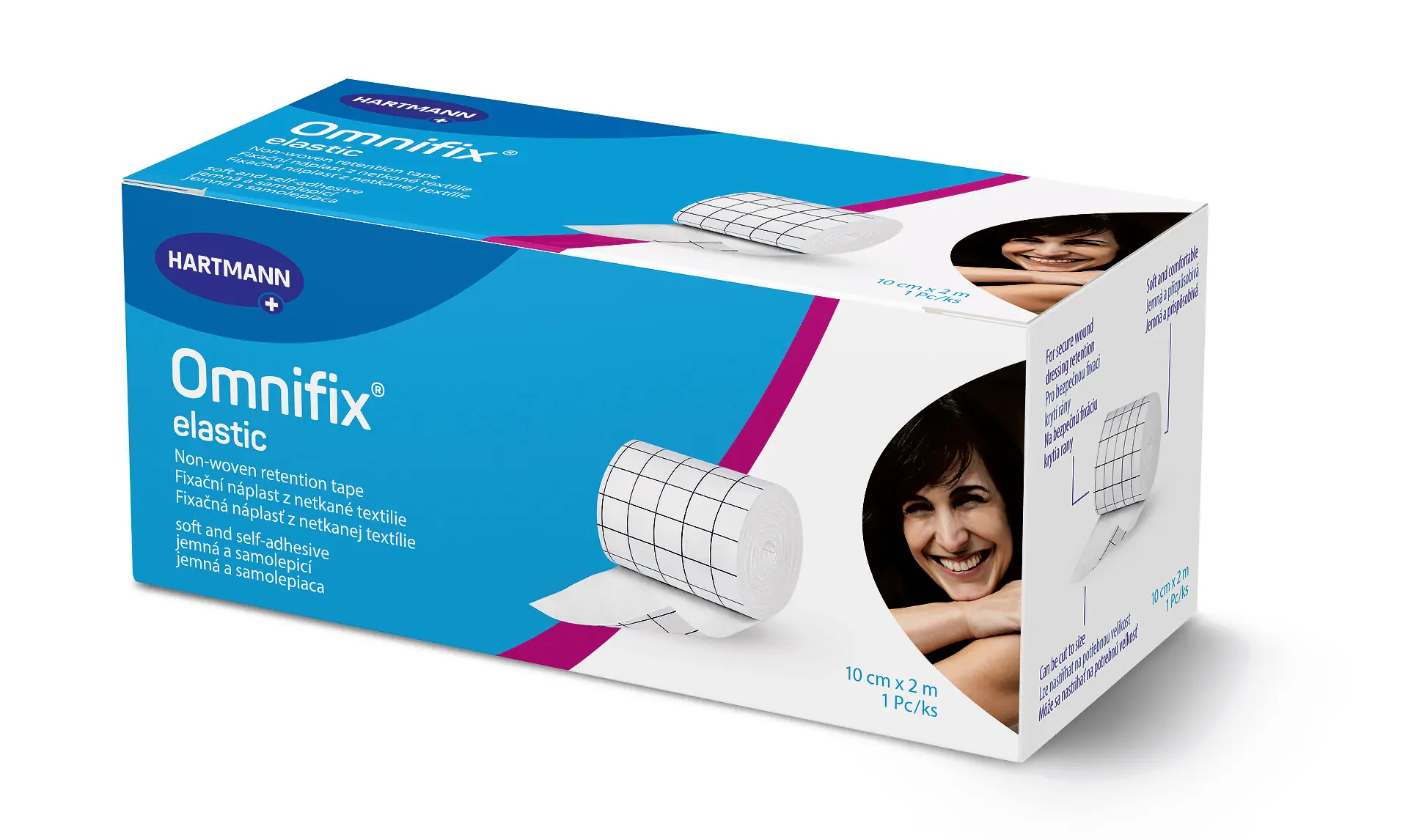 Omnifix elastická náplast 10 cm x 2 m 1 cívka