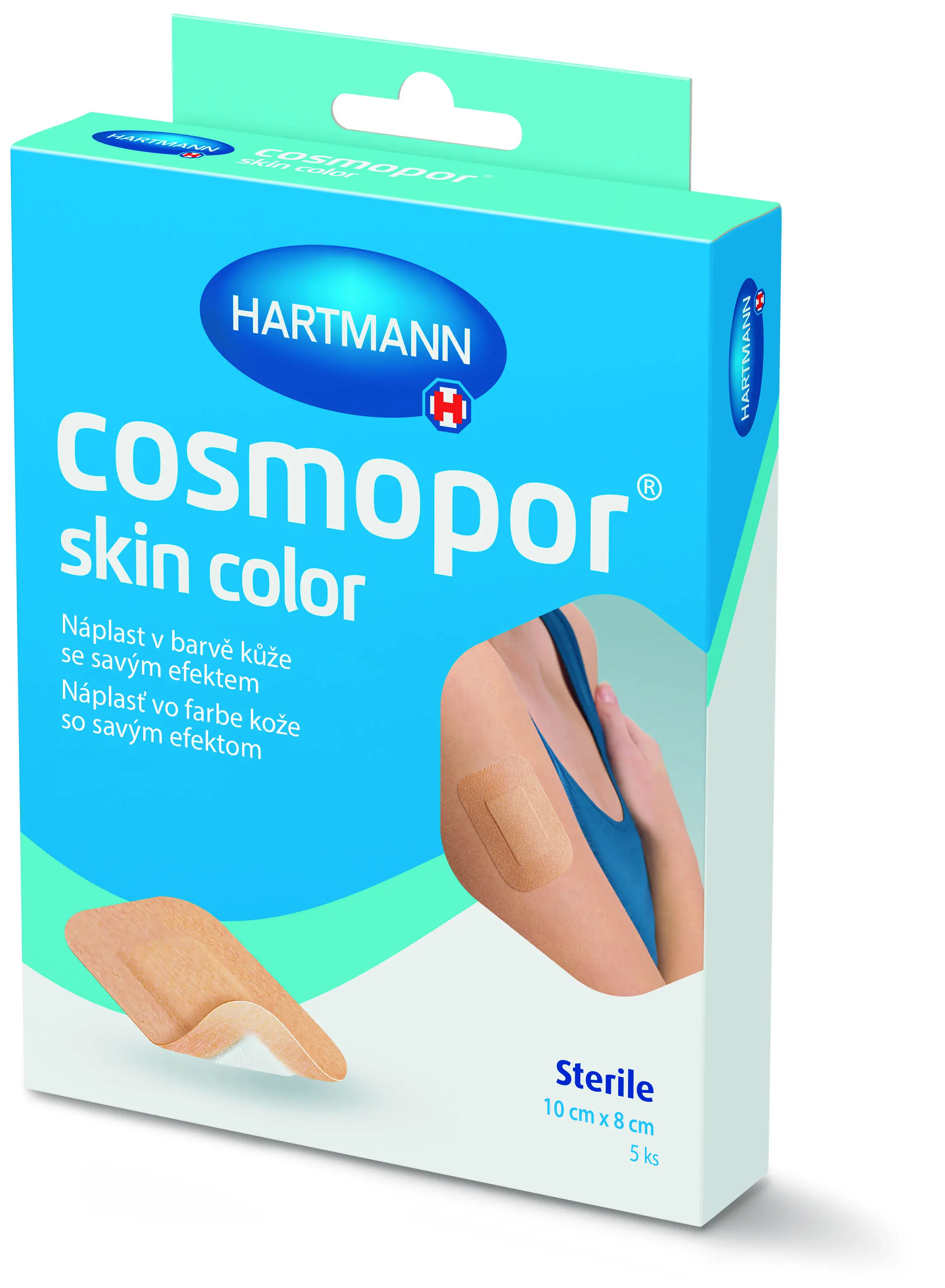 Cosmopor skin color 10 x 8 cm 5 ks