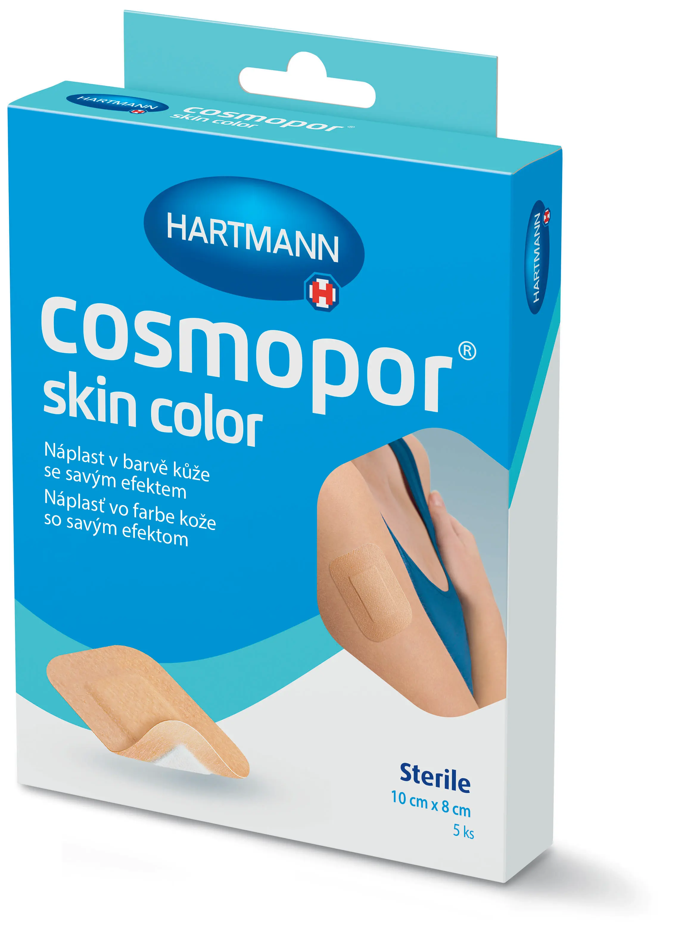 Cosmopor skin color 10 x 8 cm 5 ks