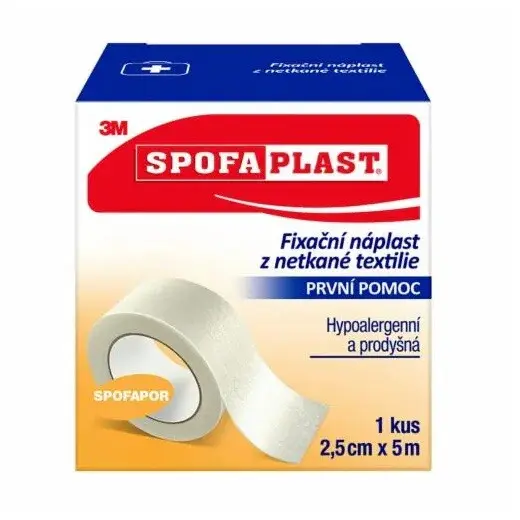11199_0-3M-SPOFAPLAST-732-FIXACNI-NAPLAST-Z-NETKANE-TEXTILIE-5MX25MM