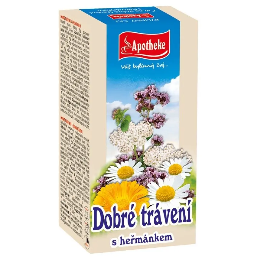 Apotheke Na dobré trávení čaj 20 x 1,5 g