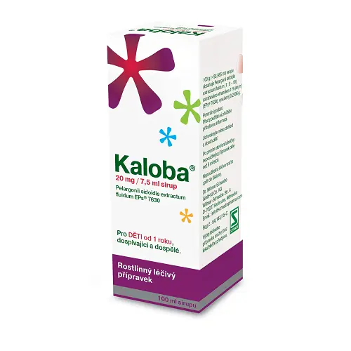Kaloba 20 mg/7,5 ml sirup sir.100 ml