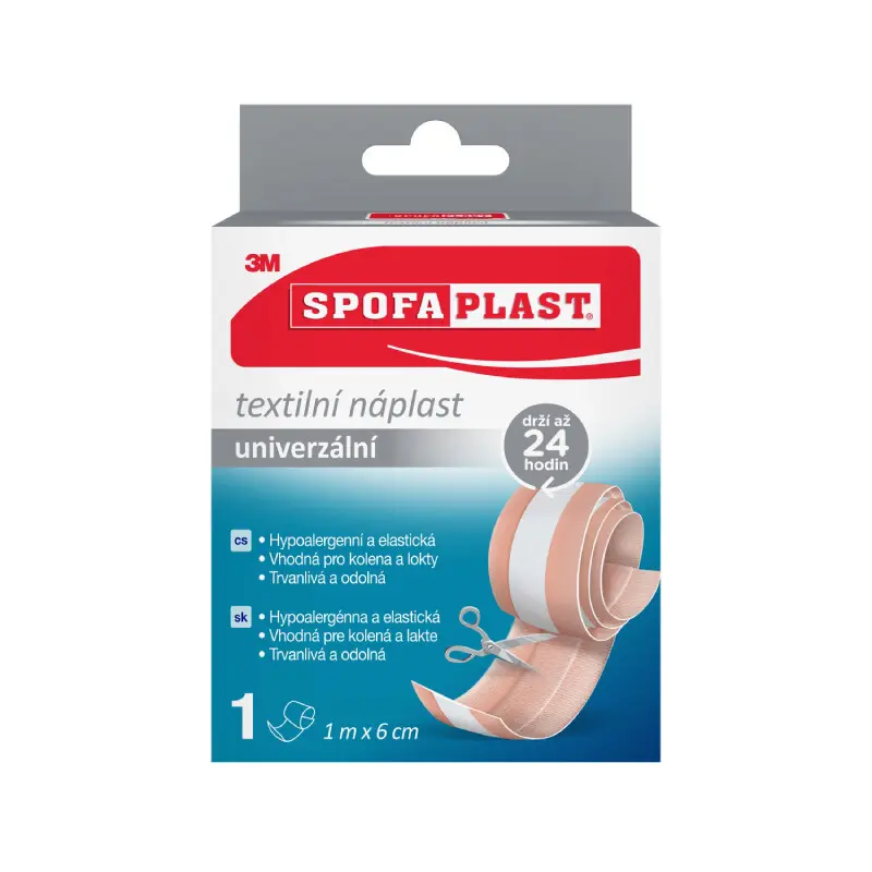 3M Spofaplast 154 textilní náplast rychloobvaz 6 cm x 1 m