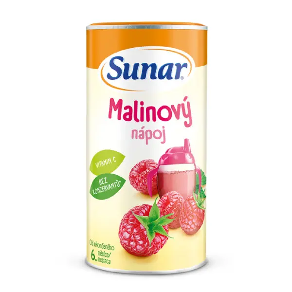 Sunárek instantní nápoj malina dóza 200 g