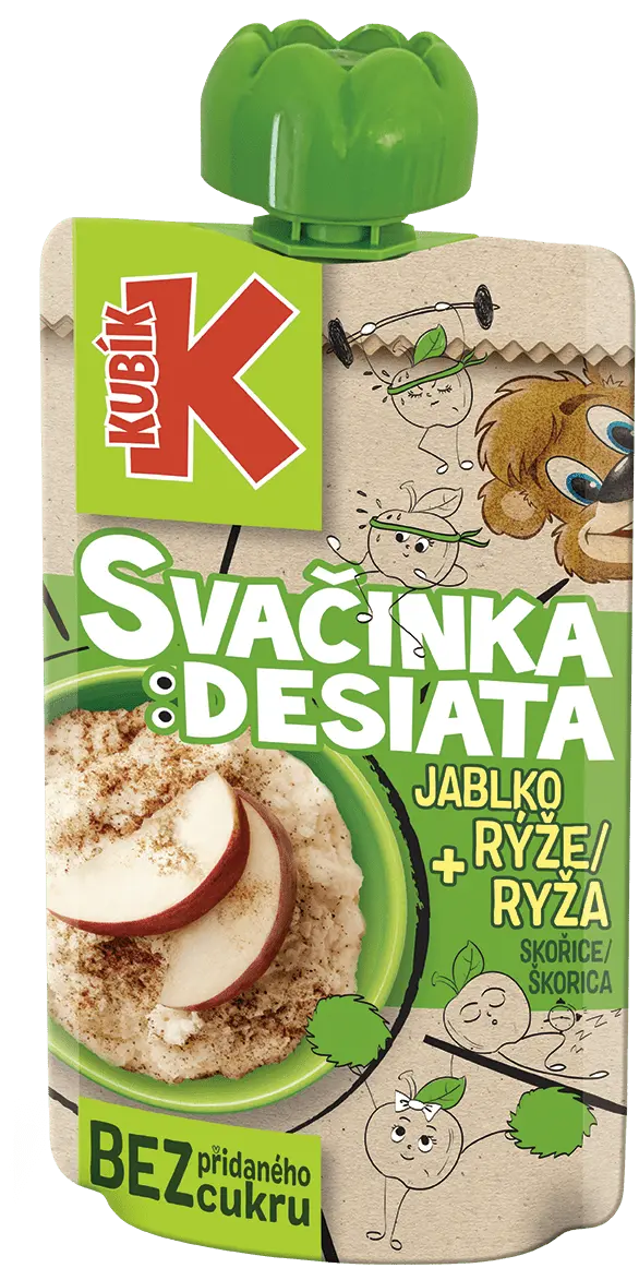 Kubík Svačinka Jablko skořice rýže 100 g