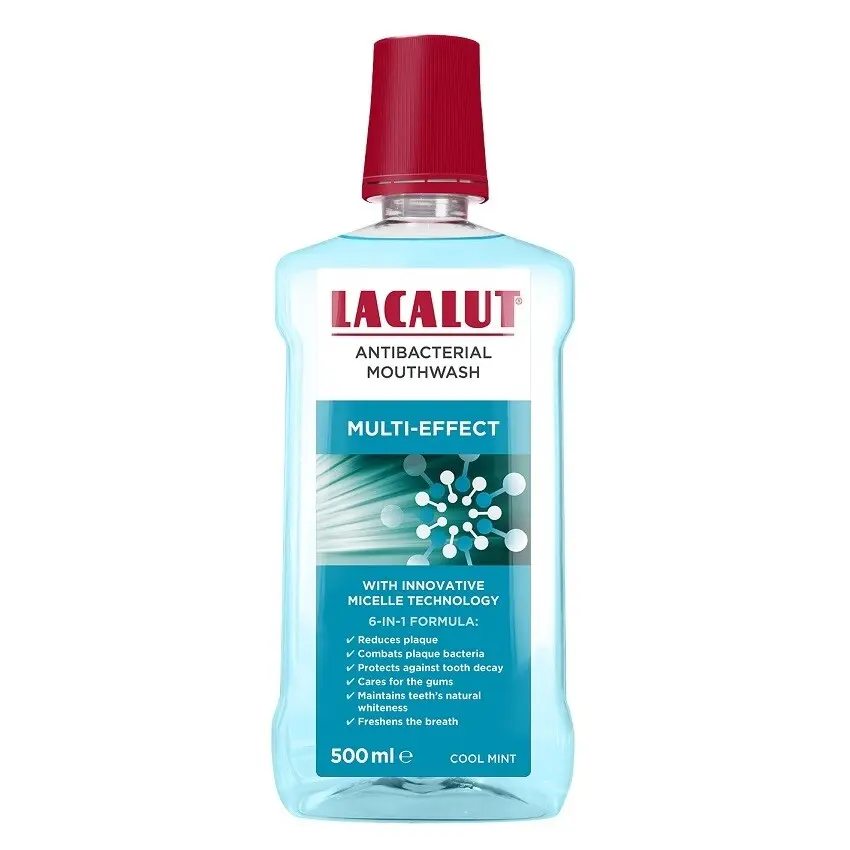 Lacalut Multi-Effect ústní voda 500 ml