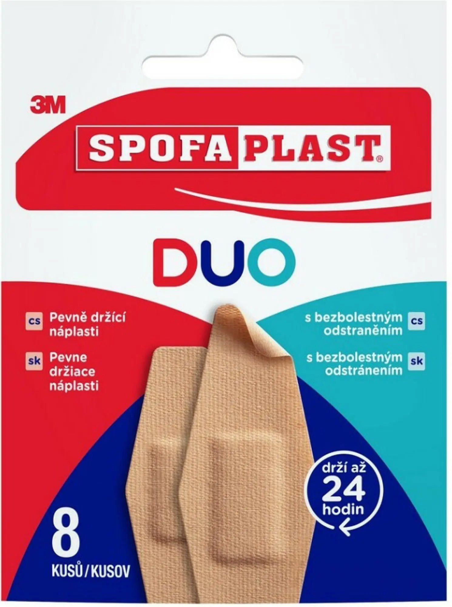 3M Spofaplast 612 DUO náplasti 8 ks