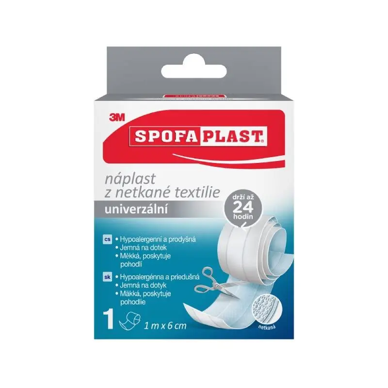 3M Spofaplast 854 Náplast z netk.textilie 1 m x 6 cm