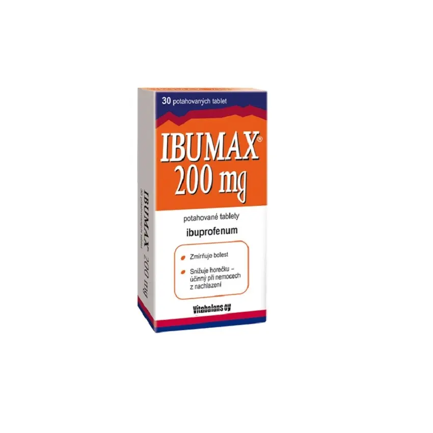 Ibumax 200 mg por.tbl.flm. 30 x 200 mg