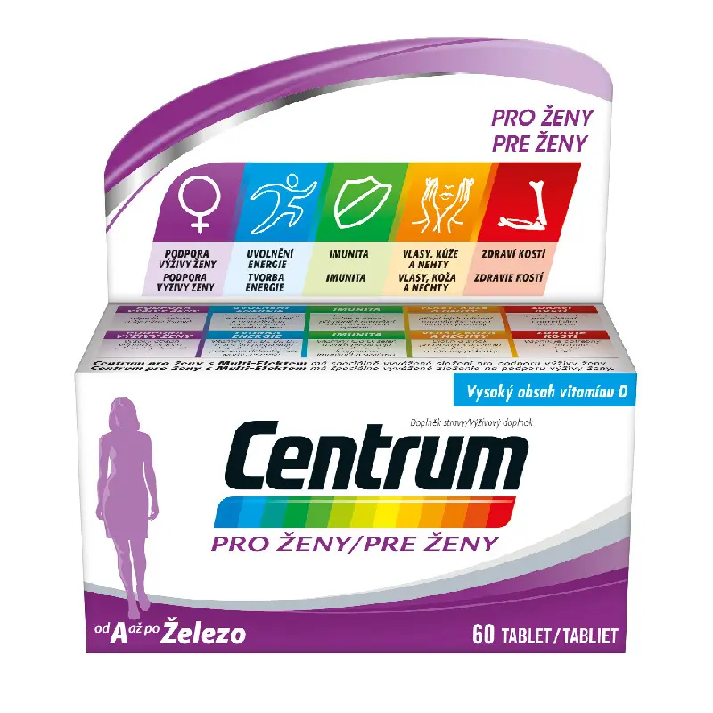 Centrum AZ pro ženy 60 tablet Alphega.cz