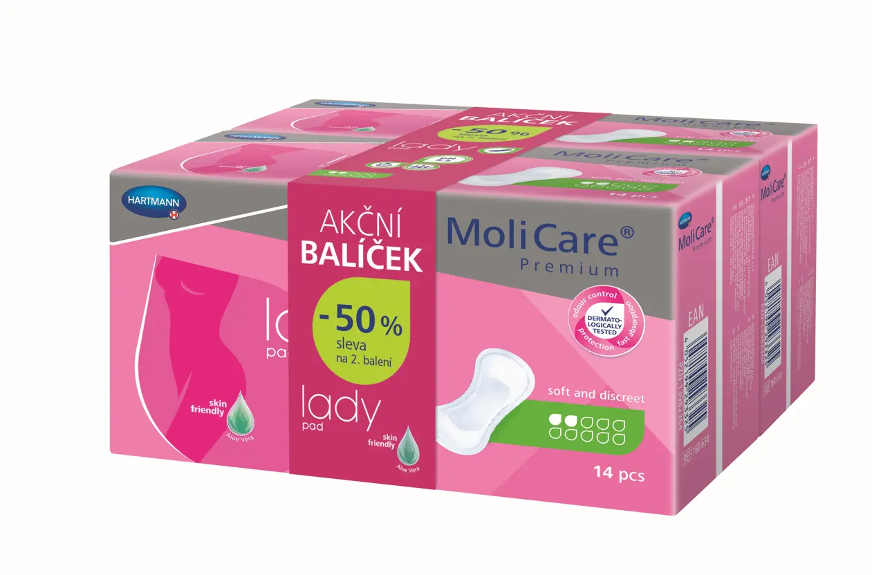 MoliCare Premium Lady pad 2 kapky 2x14 ks