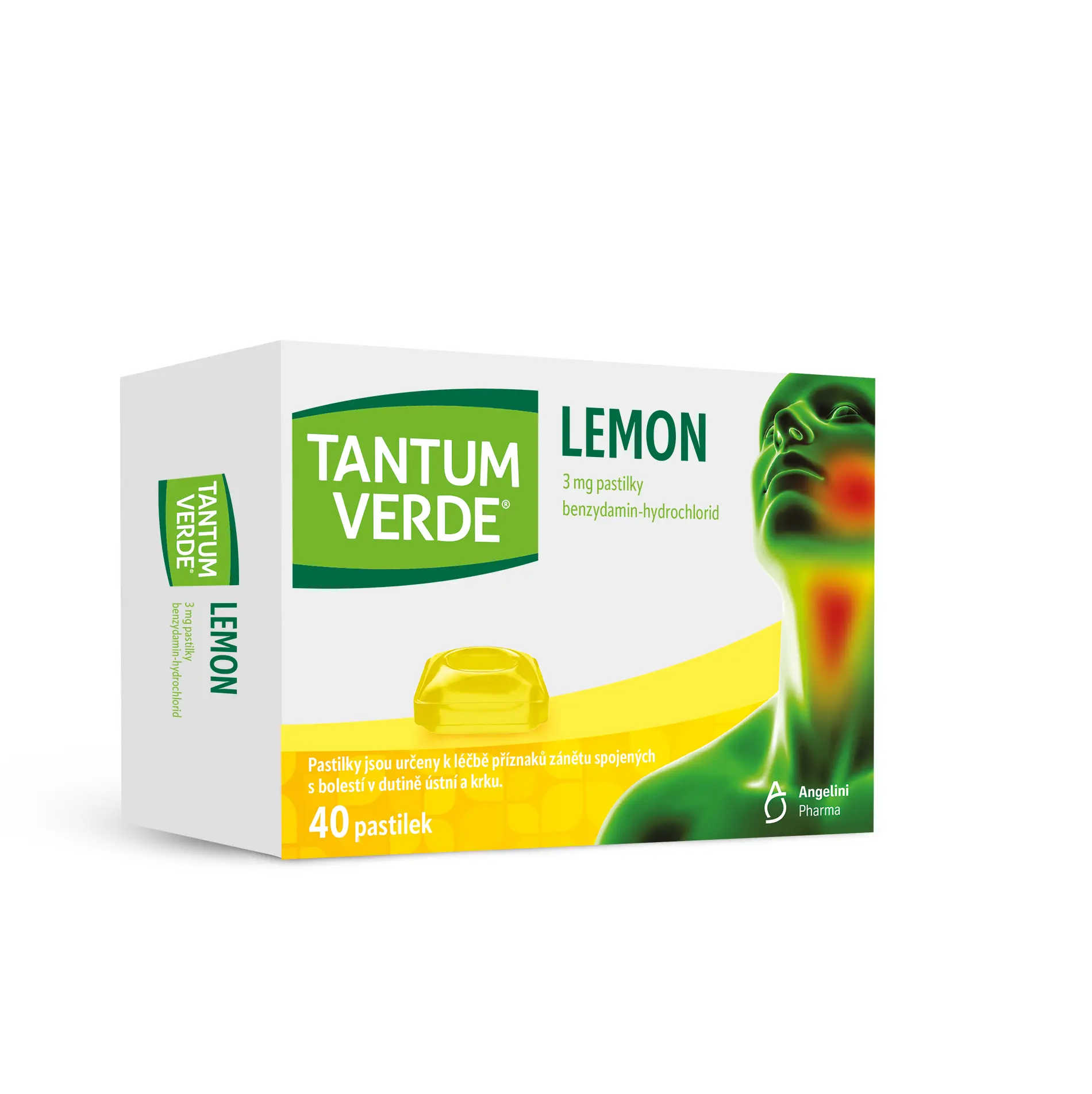 TANTUM VERDE LEMON ORM 3MG PAS 40