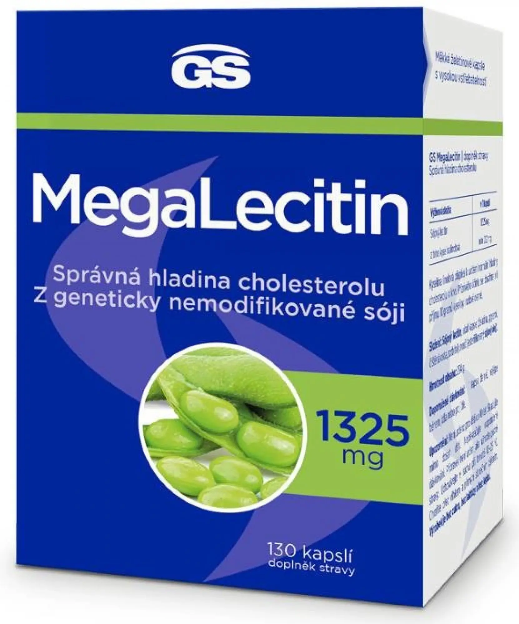 GS MegaLecitin, 130 kapslí