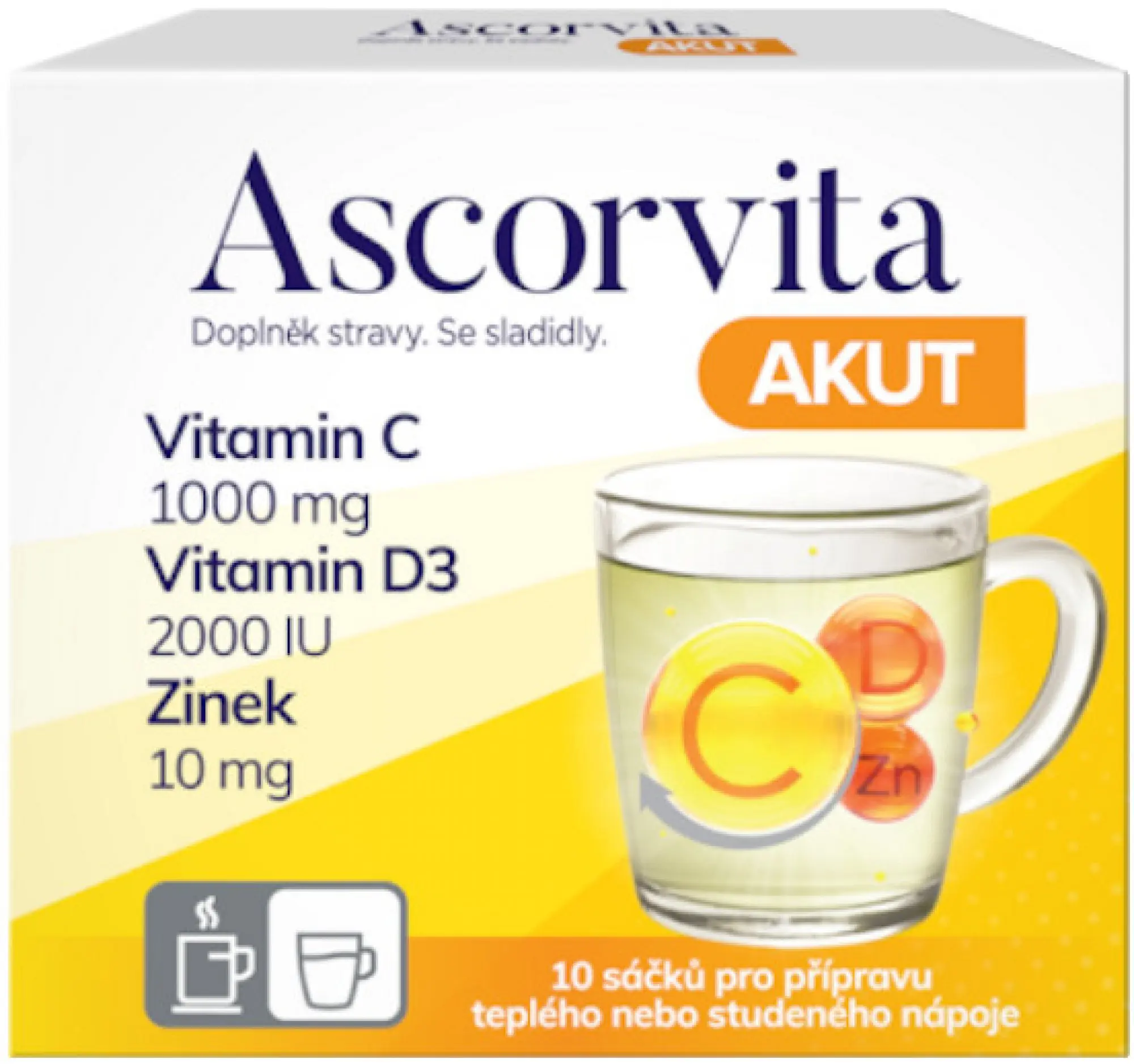 Ascorvita AKUT nápoj 10 x 3 g